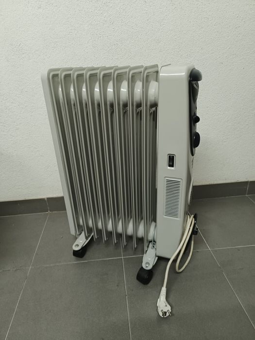 Aquecedor a óleo e ventilador