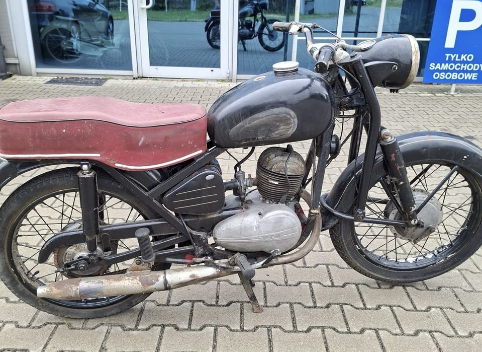 Motor SHL model M06-T z 1960 r. W pełni sprawny i zarejestrowany