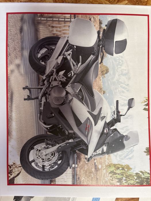Mala traseira top case Honda VFR800X Crossrunner