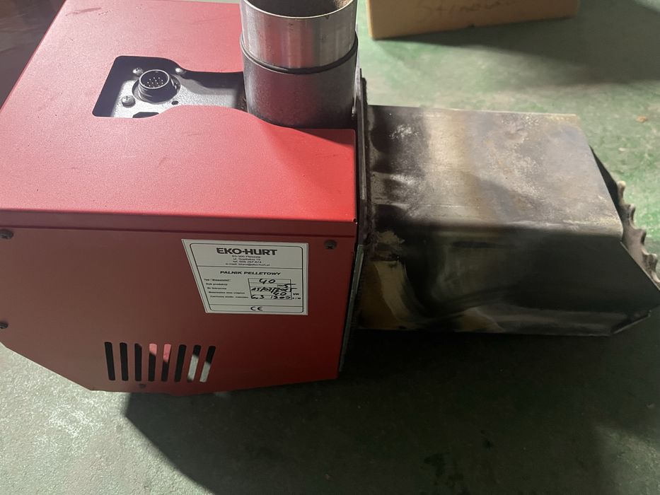 Palnik na pellet 40 kw + zbiornik 300 kg
