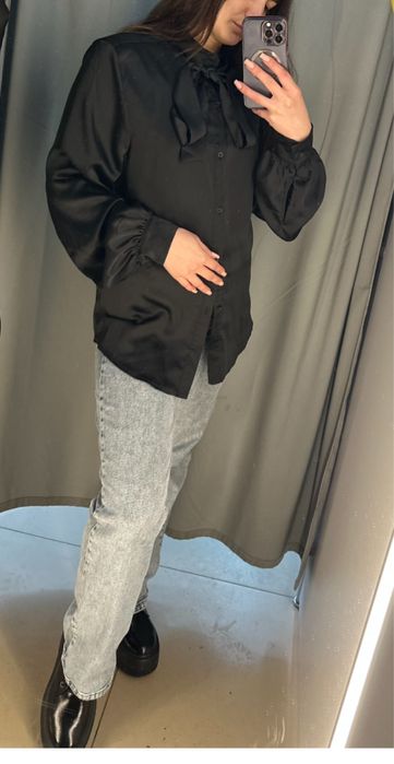 Блузка сатинова розім s