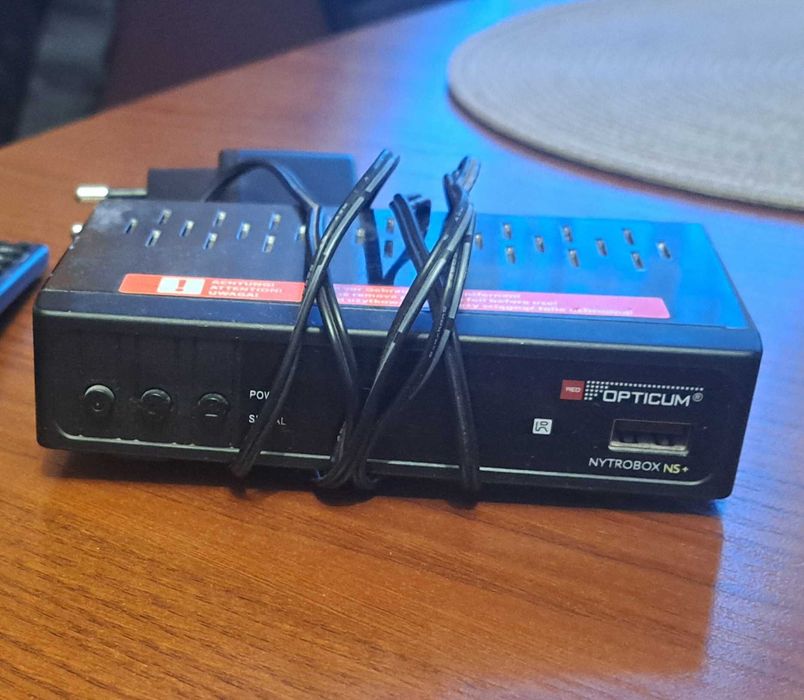 Dekoder dvbt do osbioru tv naziemnej Dekoder opticum nytrobox ns