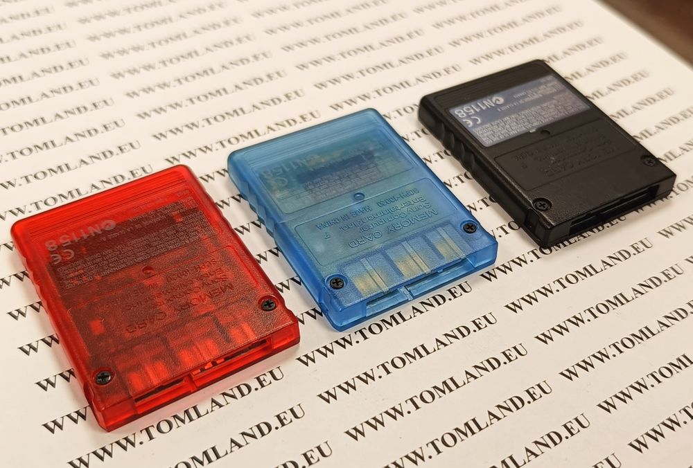 Oryginalna Karta pamięci 8MB Sony MagicGate Niebieska PlayStation 2