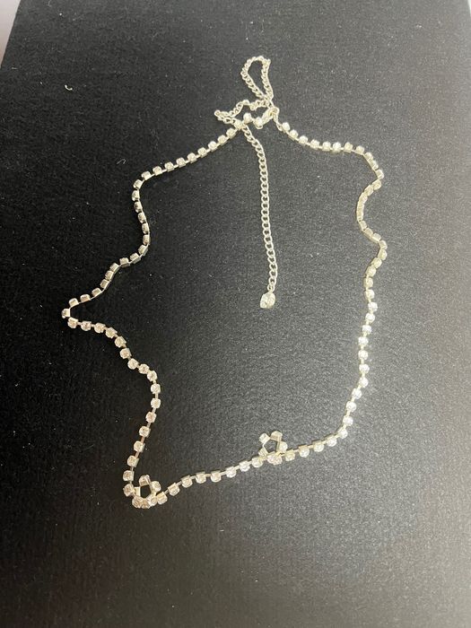 Naszyjnik kryształki strass długi