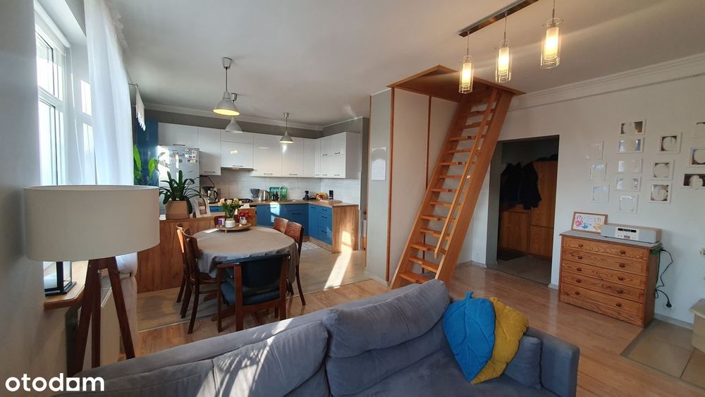 Mieszkanie jak dom, ogród, garaż i duży potencjał