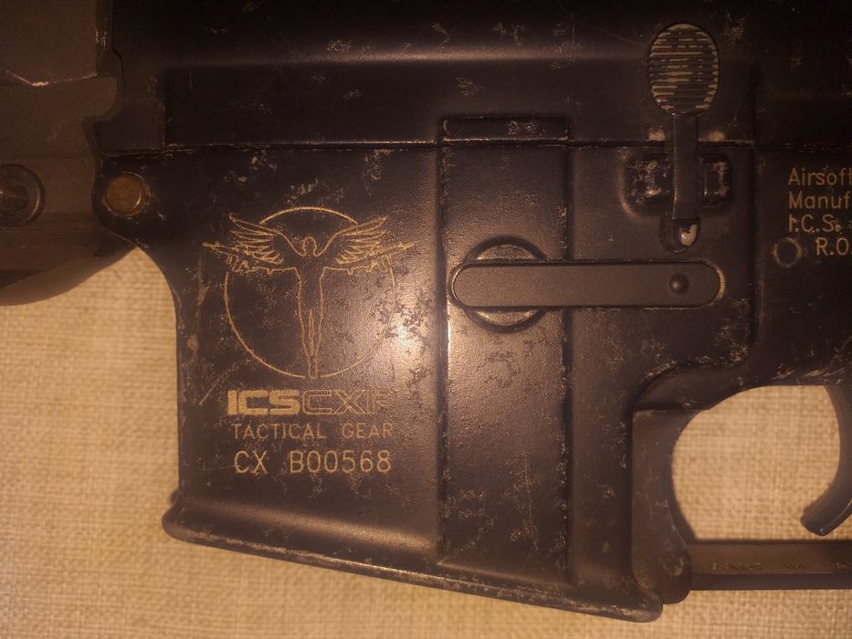 Airsoft m4 da ics com mosfet