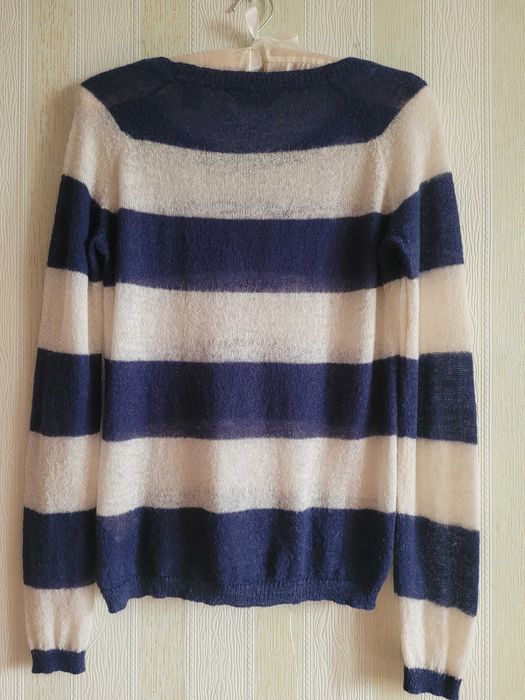 Жіночий светр у смужку із суміші мохеру Maison Scotch&Soda