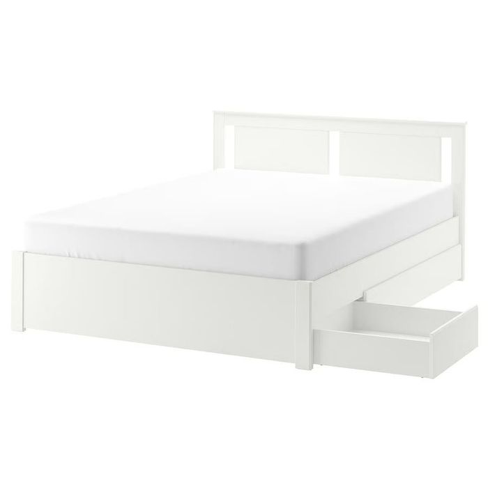 Cama de casal Ikea_ SONGESAND