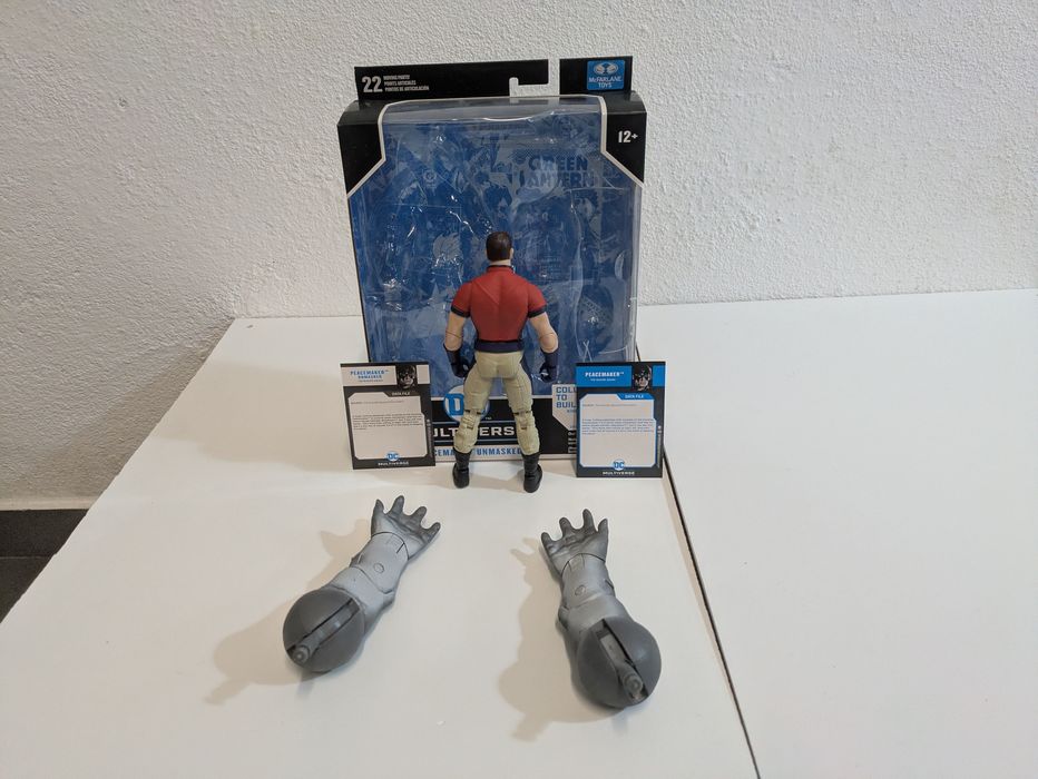 Peacemaker Unmasked DC Multiverse Mcfarlane