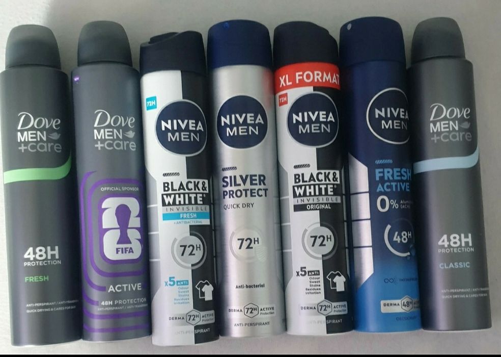 Zestaw 7szt×200ml dezadorant męski Niwea