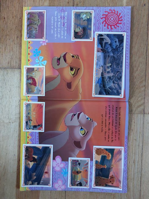 Caderneta de cromos "O rei Leão II" - Completa + poster