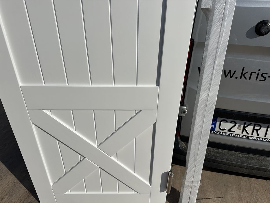 Drzwi drewniane WAHADŁOWE na wymiar w dolnym wzorze  Cała Polska i UE