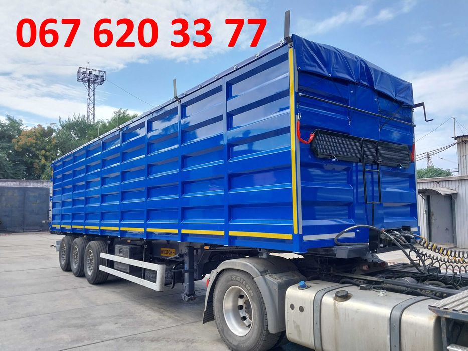 Переоборудование полуприцепа в самосвал. Зерновоз.