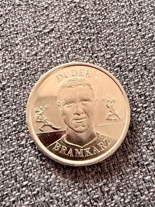 Medal / moneta kolekcjonerska – Jerzy Dudek, PZPN