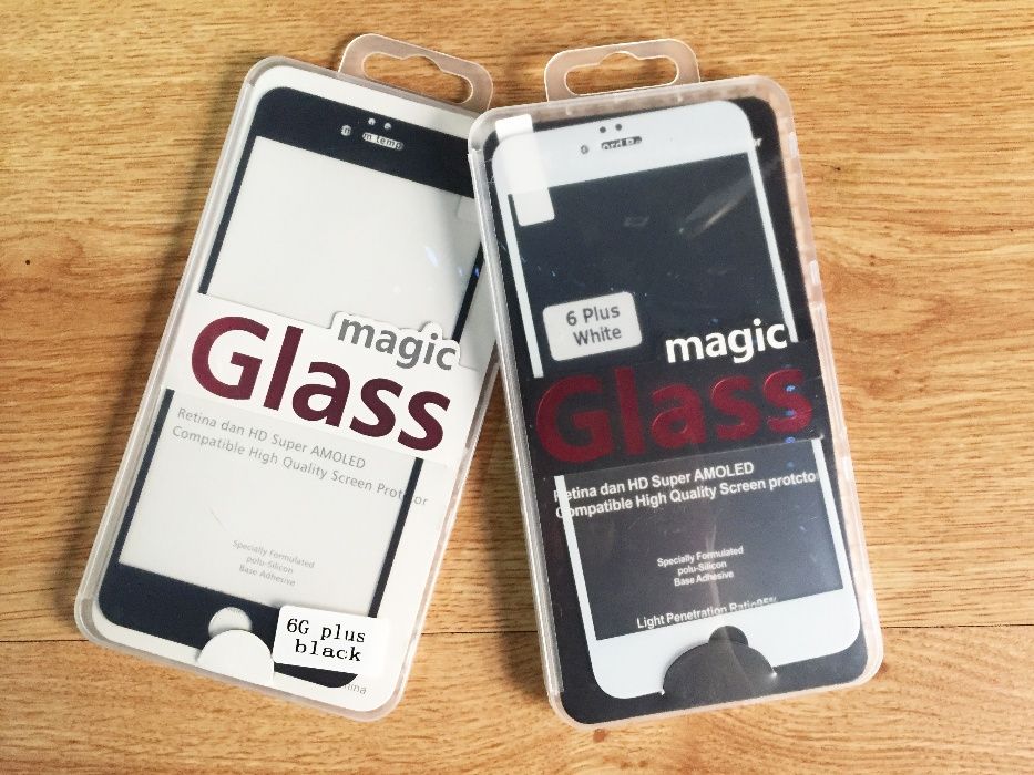 Película vidro temperado completa 3D iPhone 6/6P/7/7P/8/8P/X/XS/XR/Max