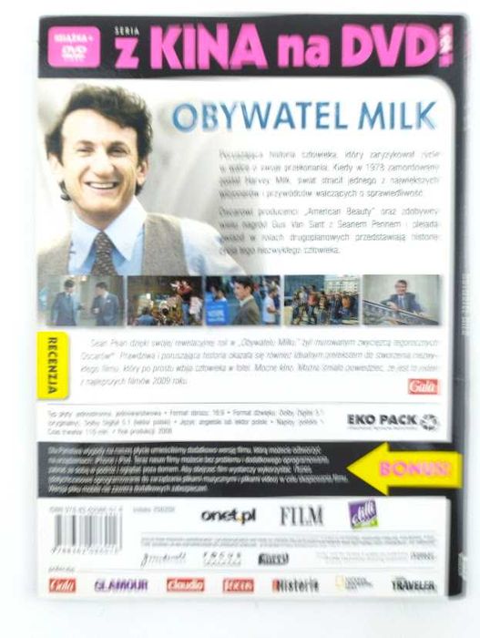 Obywatel Milk film DVD