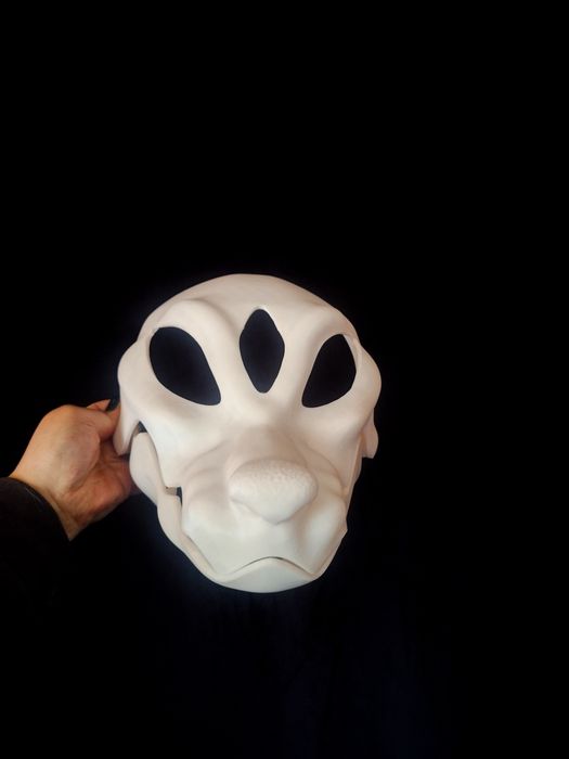 Маска фурсьют, основа пластикова