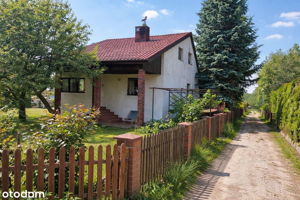 ROD 1000 m² | Duży domek całoroczny i garaż | 45 min od Warszawy