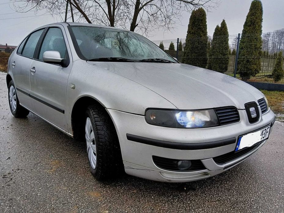 Seat Leon 2003 / 241 000 km /Kubełki/ 1.6 105KM / Klima