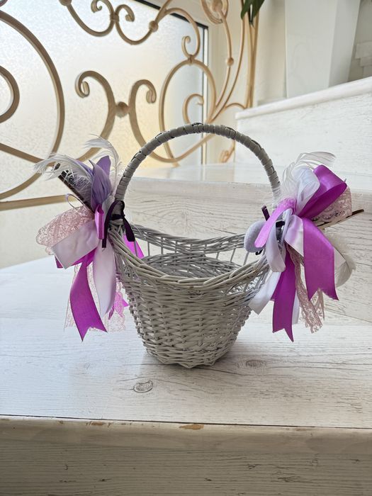 Пасхальний кошик дитячий великодній