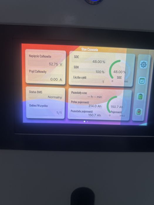 Magazyn energii BRAUN JKbms 16kWh CALB 314