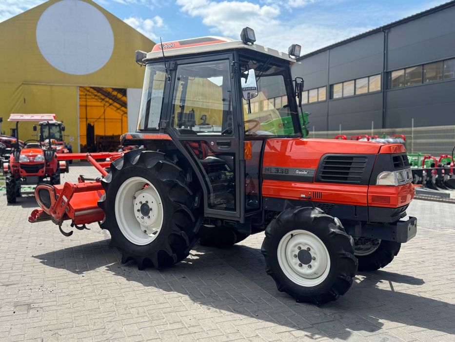 Японський мінітрактор / трактор KUBOTA GL 338  hi - speed ! + фреза 170 ! ШВИДКІСНА! КОНДИЦІОНЕР