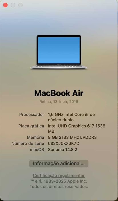 MacBook Air 13" 2018