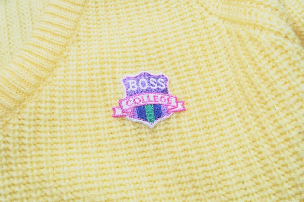 Hugo Boss Collage Vintage sweter damski XL