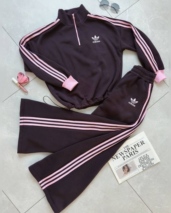 Жіночий теплий костюм Adidas