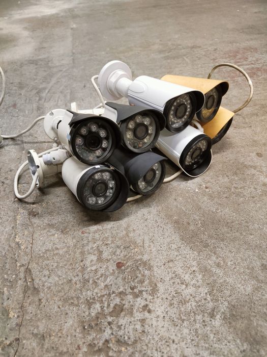 Kamery IP monitoring 8szt.