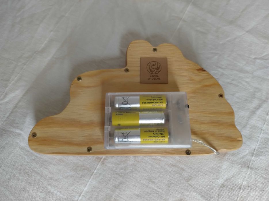 Lampka handmade - buldożek