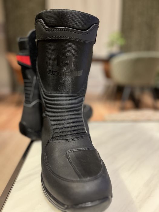 Botas Course Mid Velcro Motorcycle / Novas / Impermeáveis