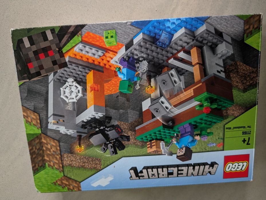 LEGO Minecraft 21166 Opuszczona kopalnia 7+