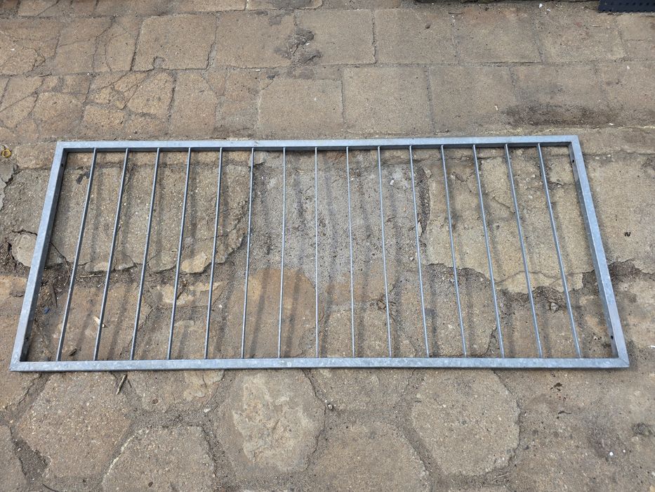 Balustrady stalowe, ocynkowane