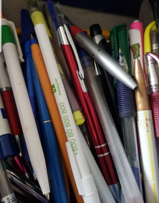 kolekcja długopisow