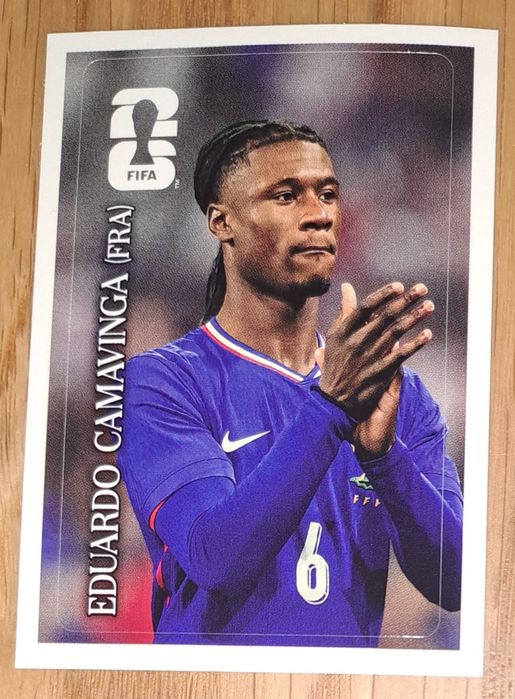 Cromo coca cola Eduardo Camavinga Panini Fifa World Cup 2026