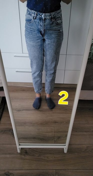 Spodnie jeansowe damskie