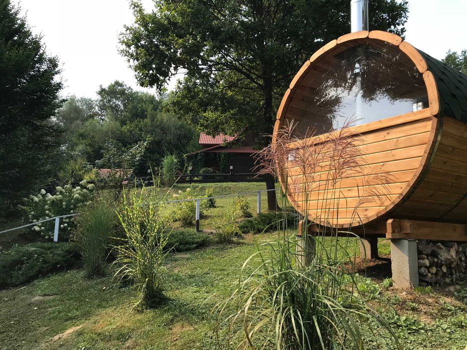 LAST MINUTE -20% LEŚNICZÓWKA domek sauna balia stawy w lesie!