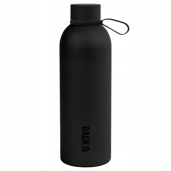 Butelka Termiczna Backup Bidon Metalowy 500 Ml Czarny. Back Up. Nowy Produkt