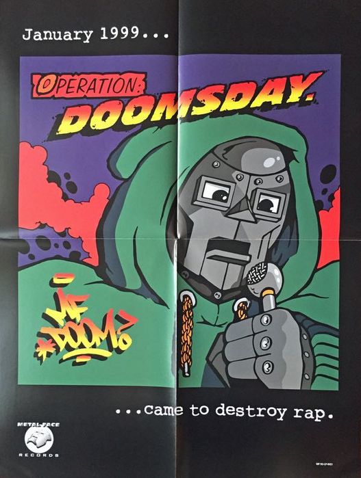 MF Doom ‎– Operation: Doomsday. 2 × Vinyl, LP, Original Cover