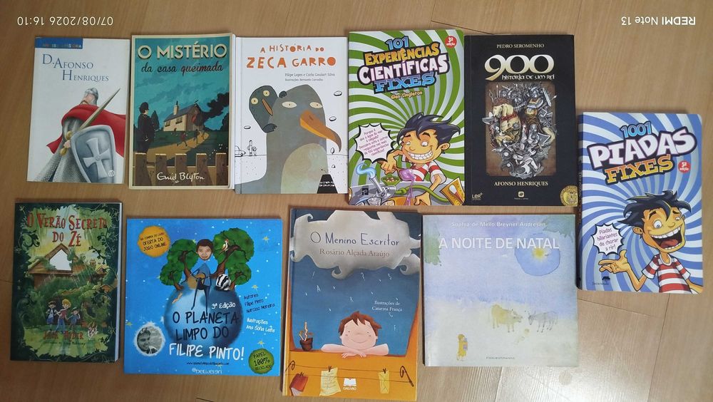 Livros infantis/juvenis - Plano Nacional de Leitura e outros