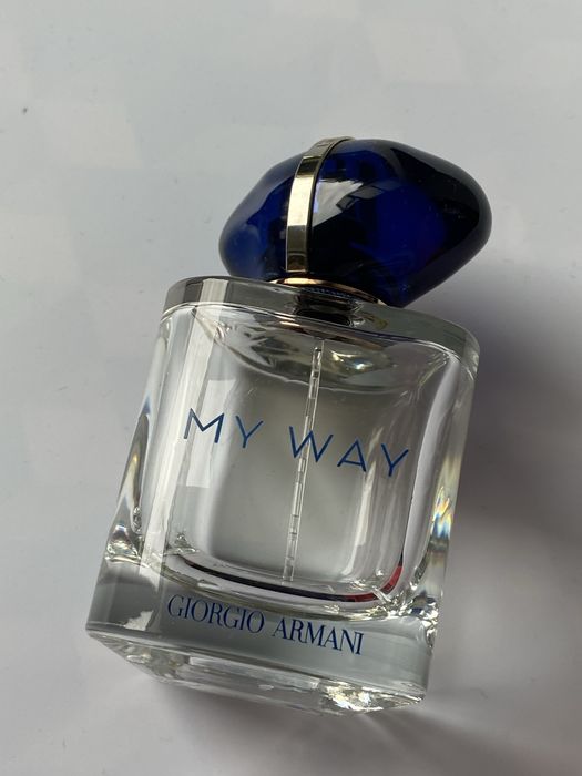 Pusty flakon Giorgio Armani My Way 50 ml Refillable – oryginalny, idealny do kolekcji lub dekoracji