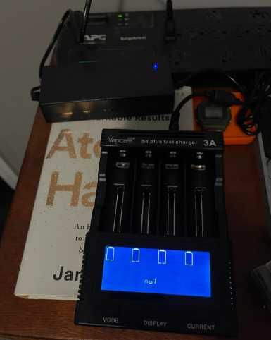 Vapcell original s4 plus v3.0 carregador rápido 4 slots 12a carregador