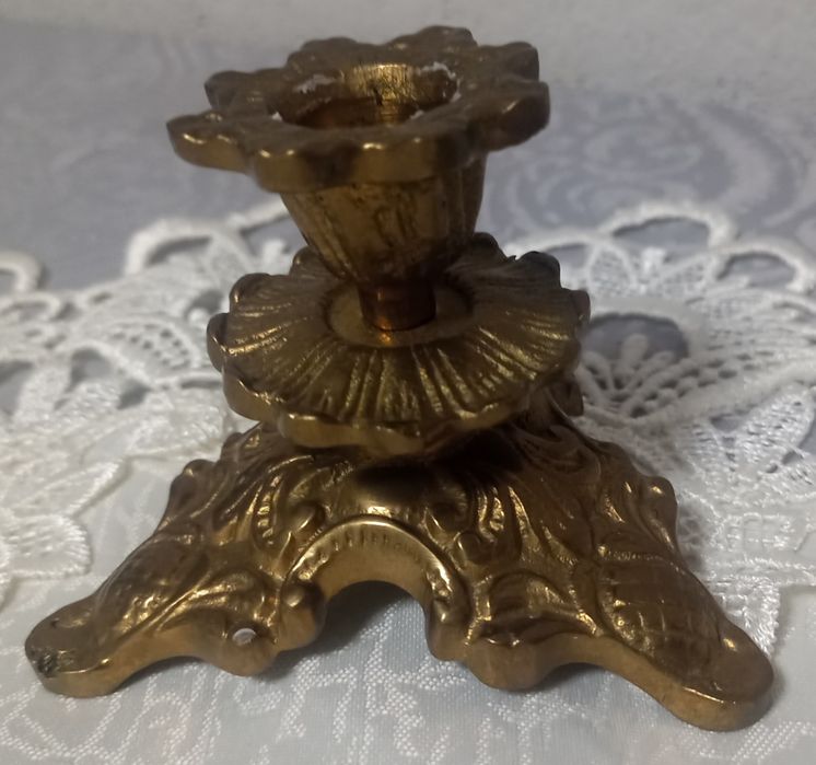 Zestaw kolędowy mosiężny