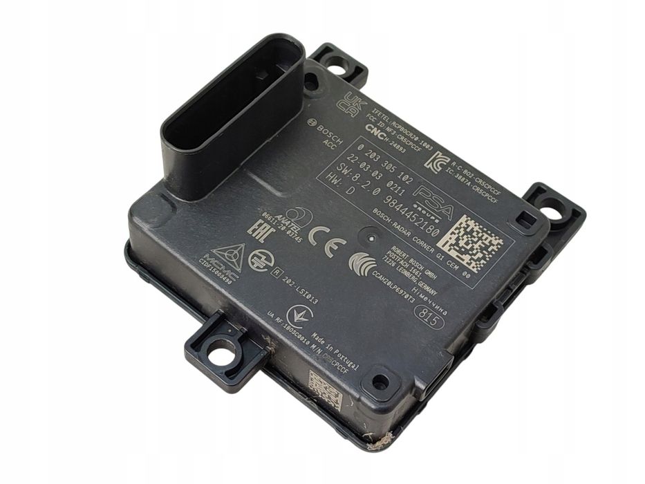 Moduł radar asystent czujnik martwego pola tył C5 X DS4 II 308 Iii…