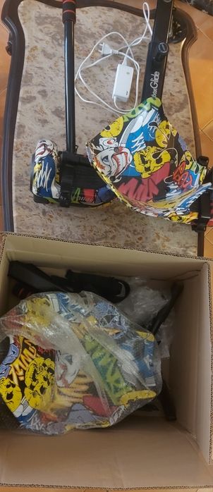 Hoverboard UrbanGlide + Cart/Kart Pilot (Street Art / Graffiti)