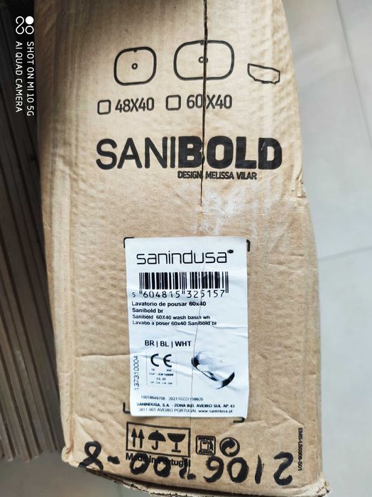Lavatório Sanindusa Sanibold NOVO