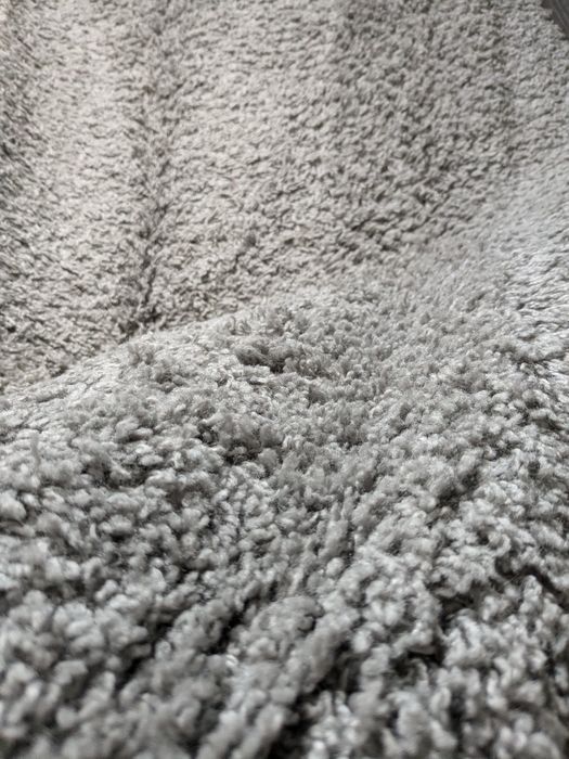 Килим  шаггі сірі 245/215