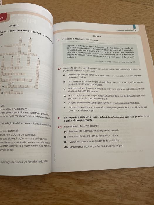 Caderno atividades filosofia 10 ano