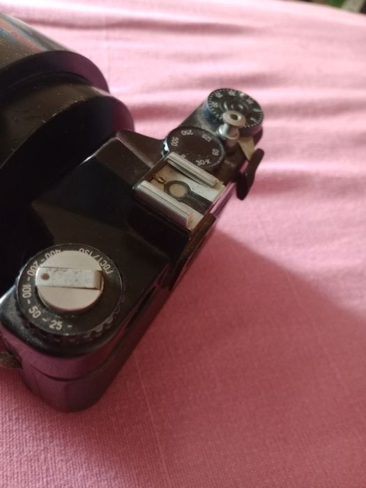 Maquina Zenit 12 com lente Makpo 1000